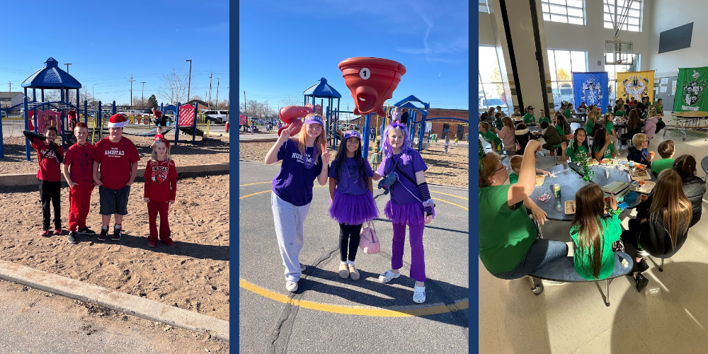 students at recess and lunch