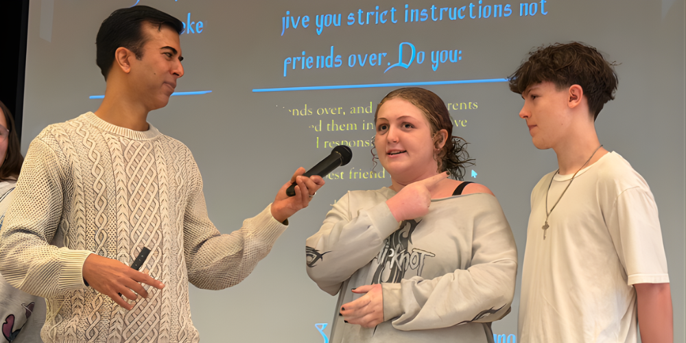 Bestselling Author Soman Chainani Inspires North Davis Students