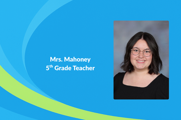 Mrs. Mahoney 5th grade teacher picture of women with short black hair and black shirt