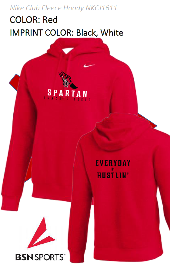 track shirt and hoody