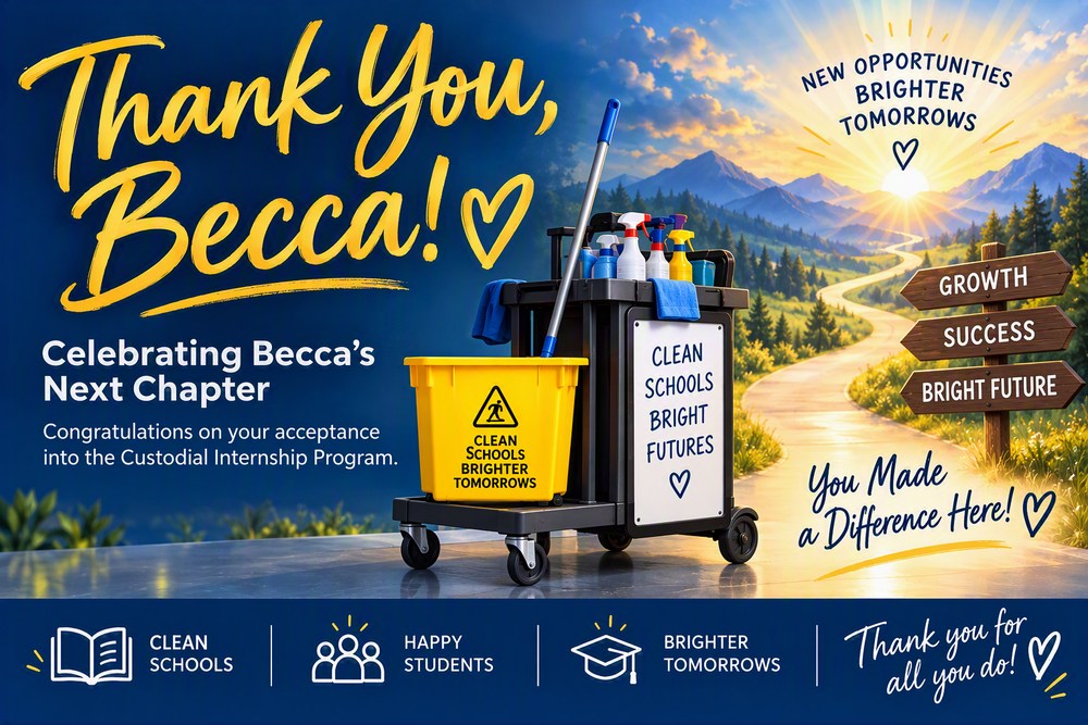 Thanks to Custodian Becca