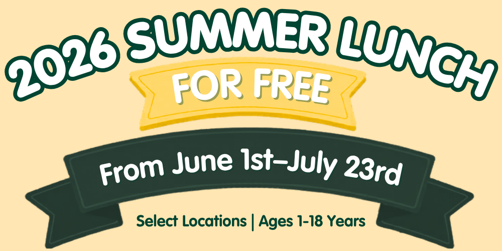 2026 Summer Lunch Program will run from June 1 to July 23 2026 at select locations in Davis School District