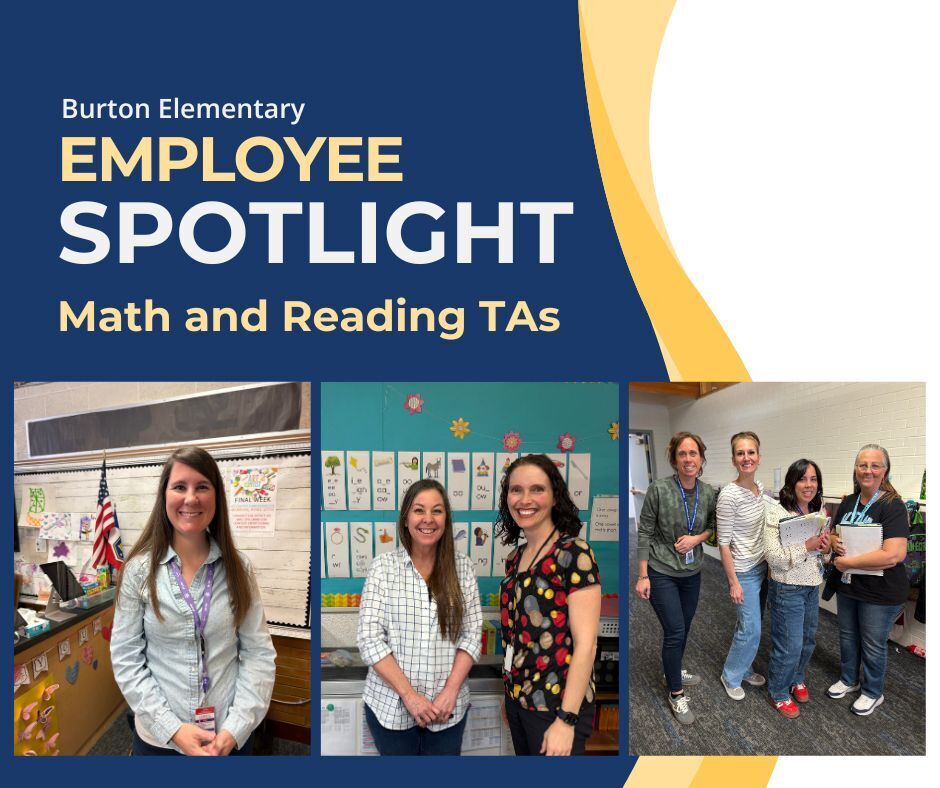 Employee spotlight math and reading TAs