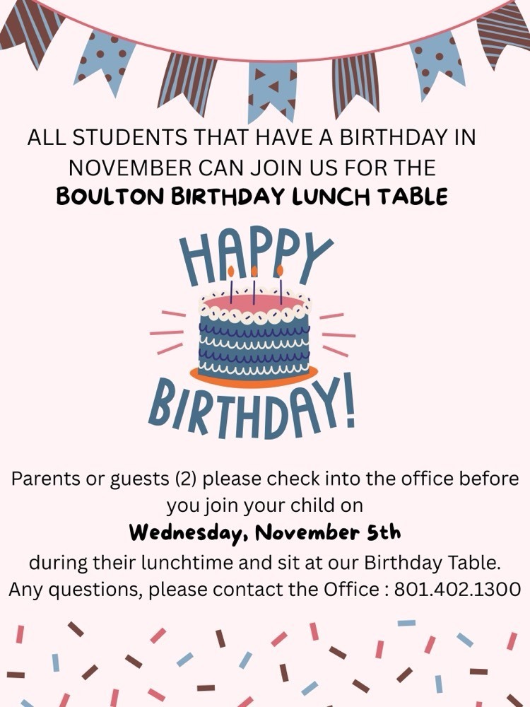 flyer with birthday cake and text  
