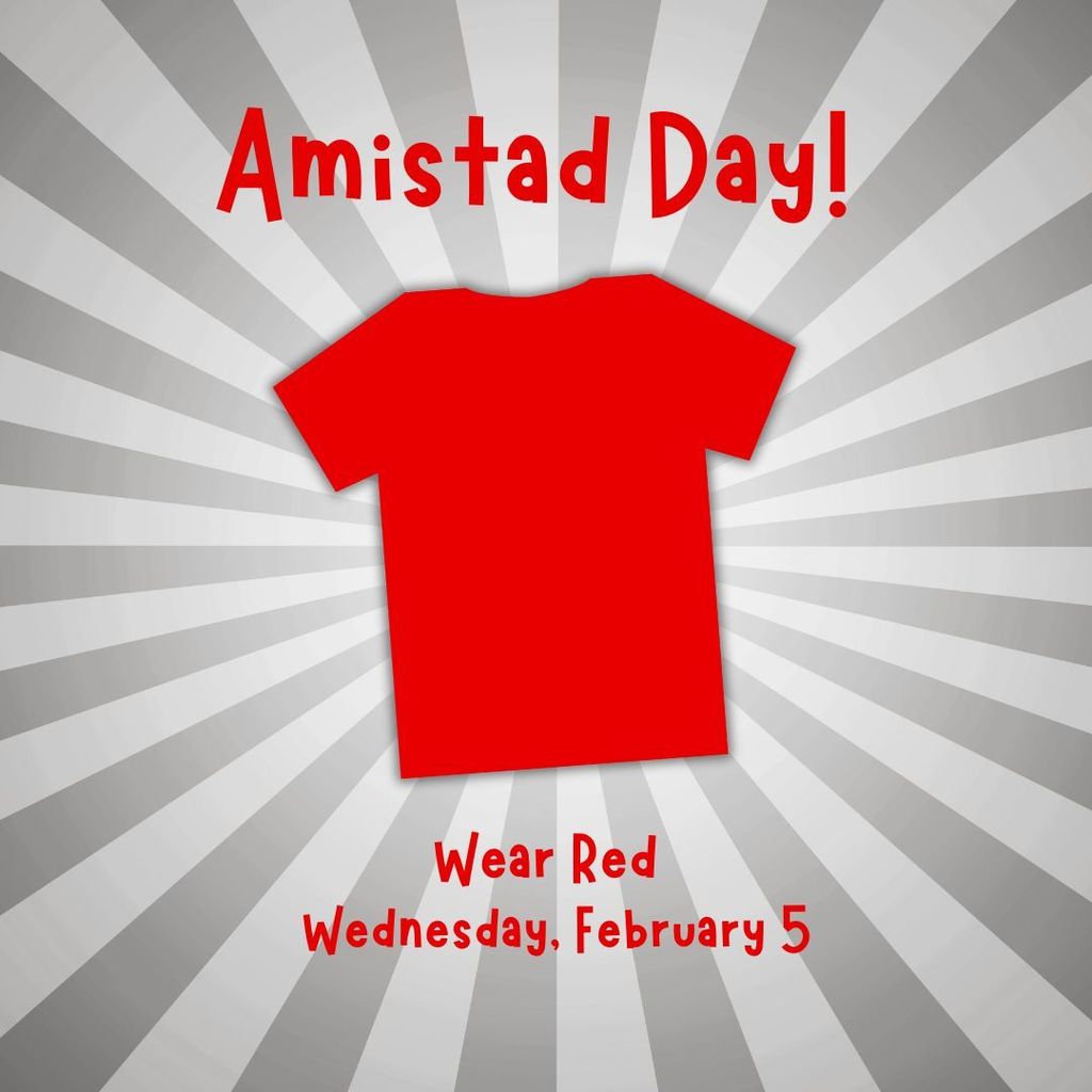 amistad day wear red wednesday february 5