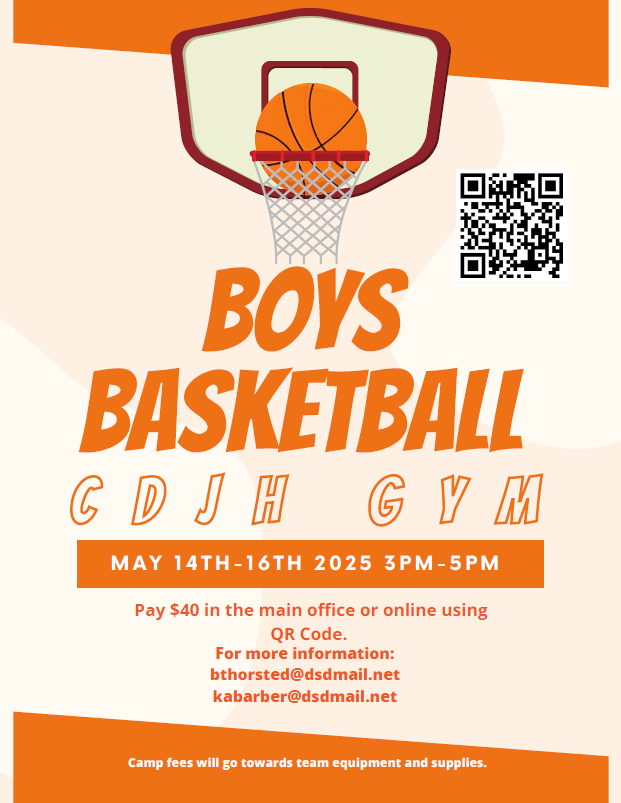 Boys Basketball Camp May 2025