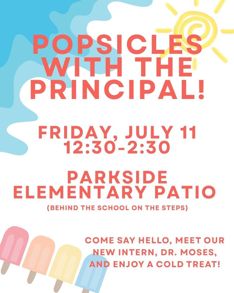 Popsicles with the Principal
