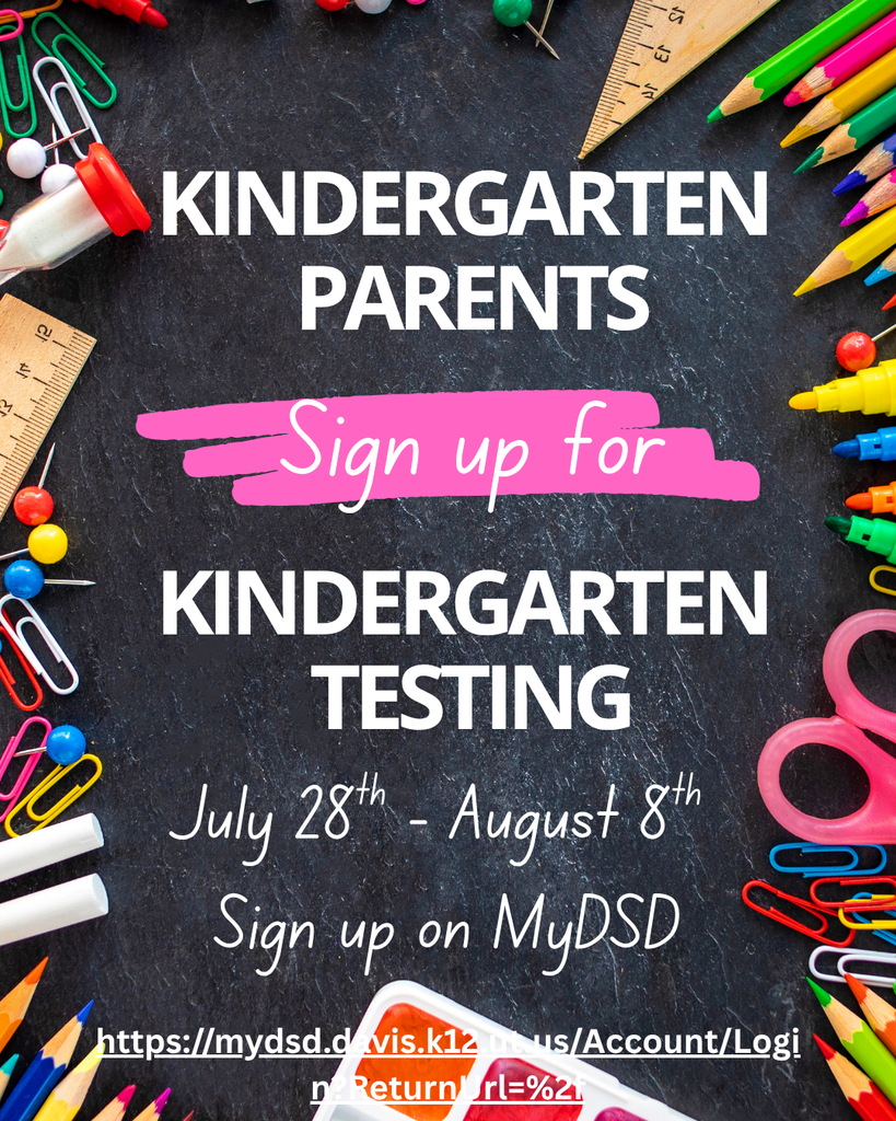 Kindergarten Testing