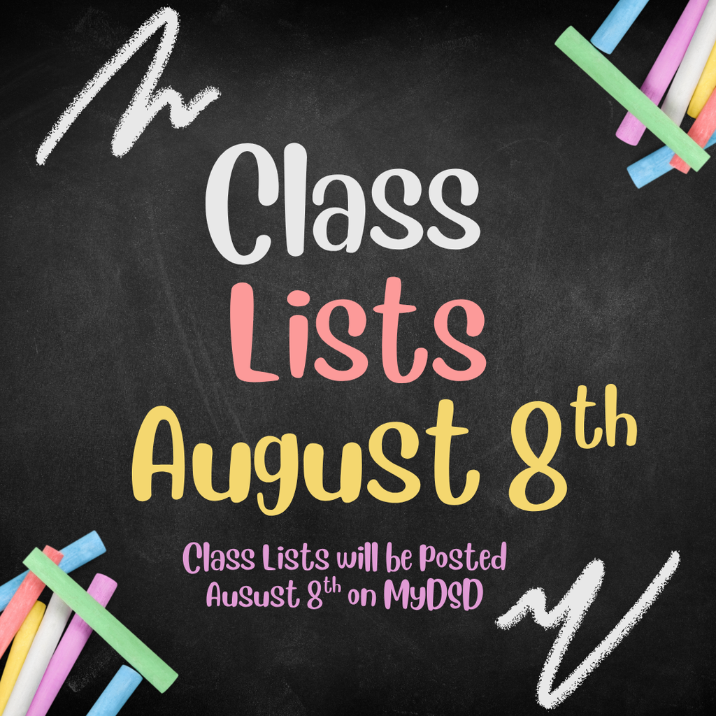 2025 Class Lists
