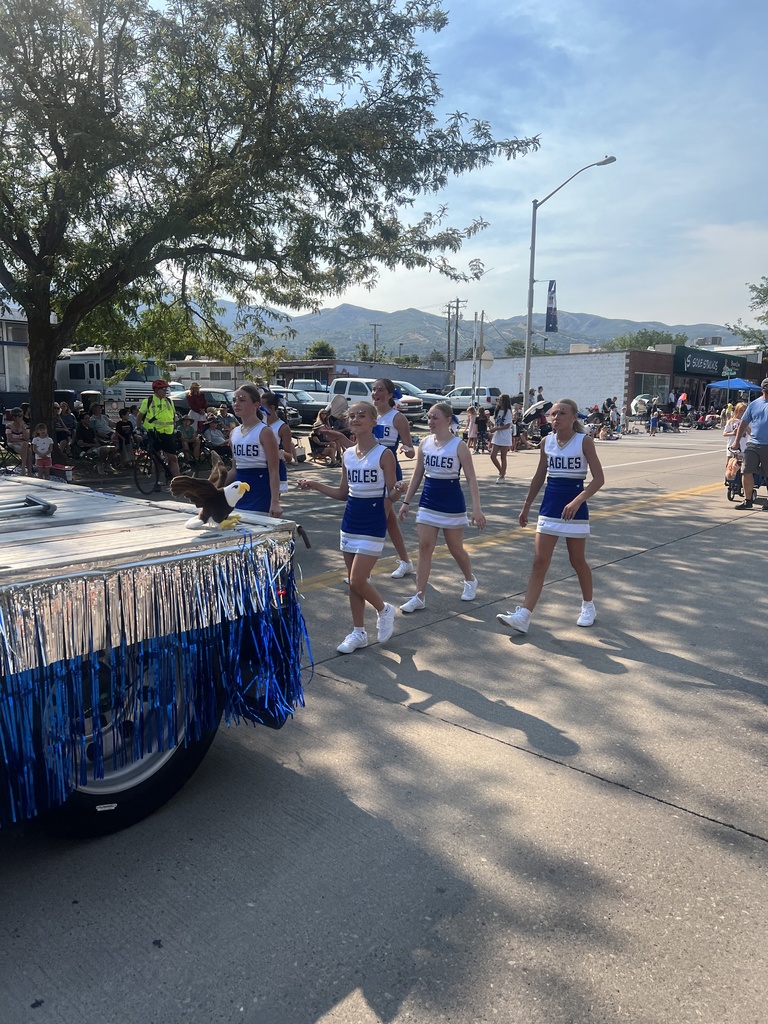 Cheer at the parade