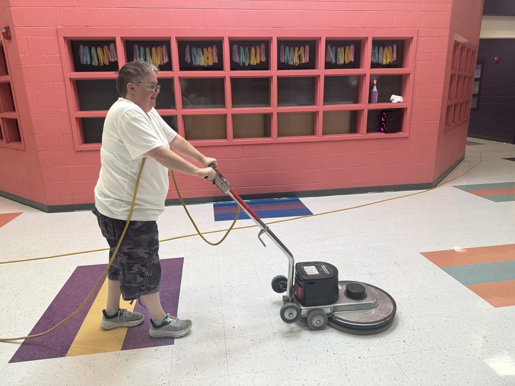 custodian waxing