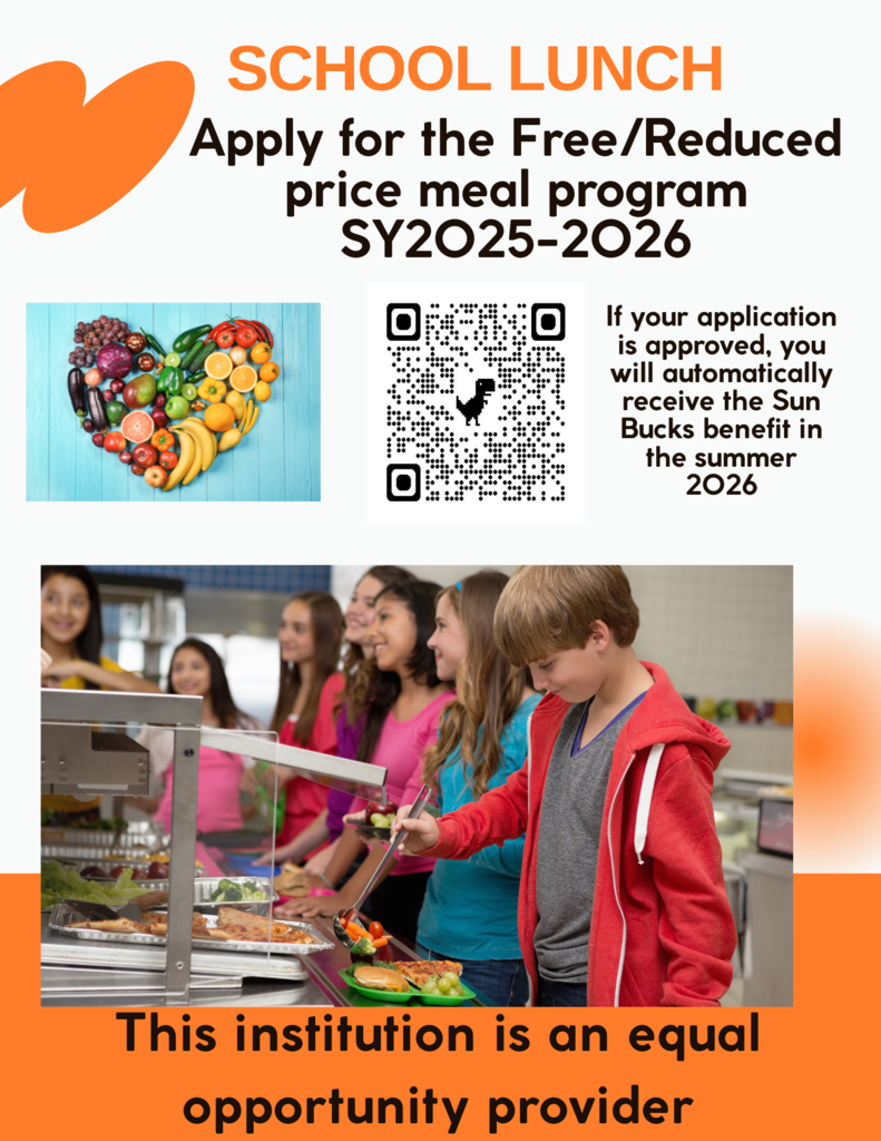 school lunch program 25/26 English