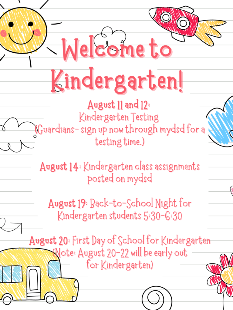 Kindergarten First Week