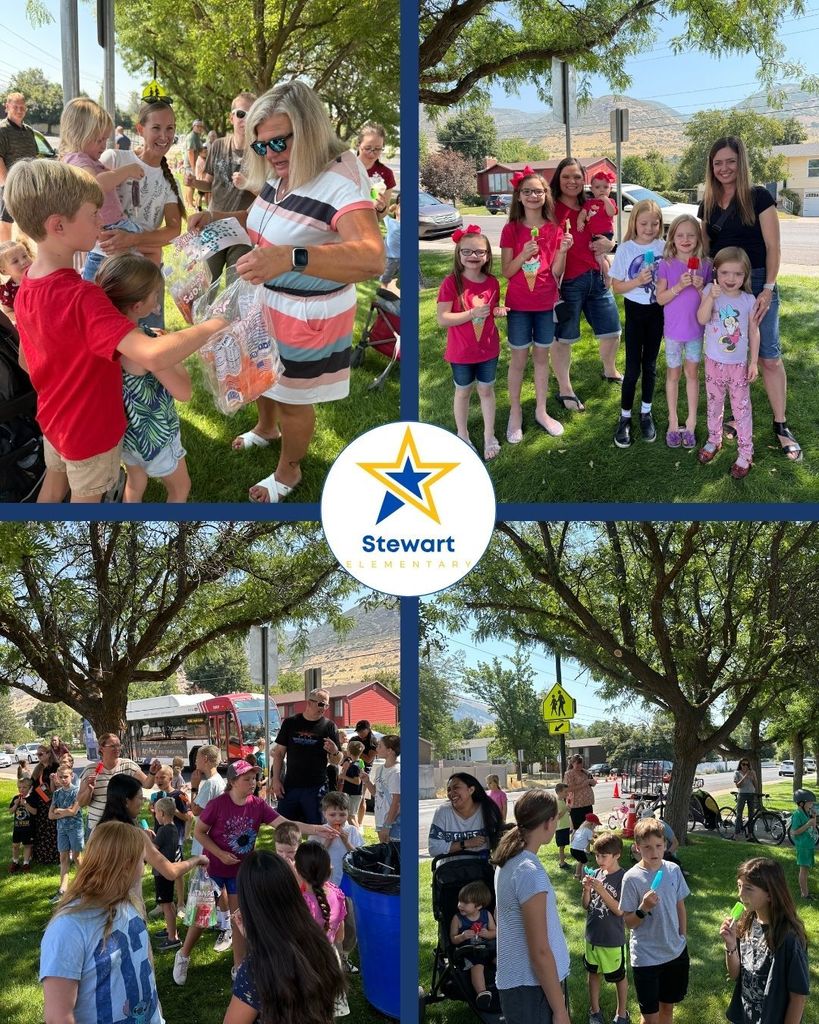 Popsicles with the Principal