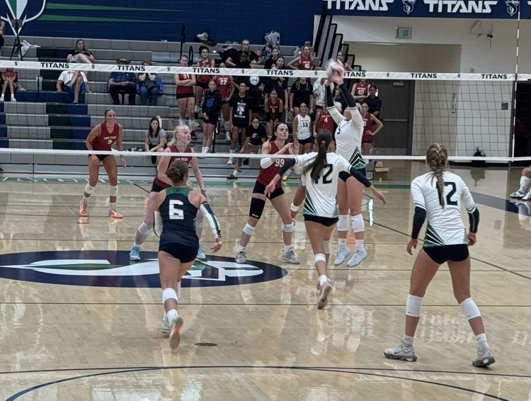 volleyball player in the air