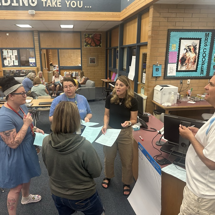 teachers planning for the upcoming year 