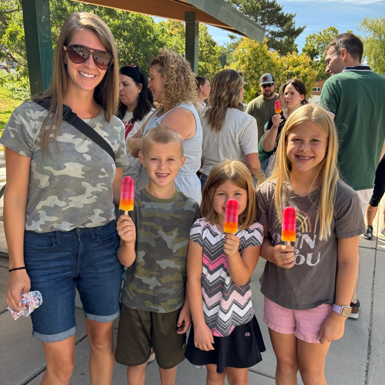 Popsicles in the park