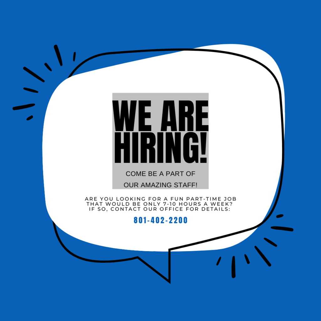 We are hiring