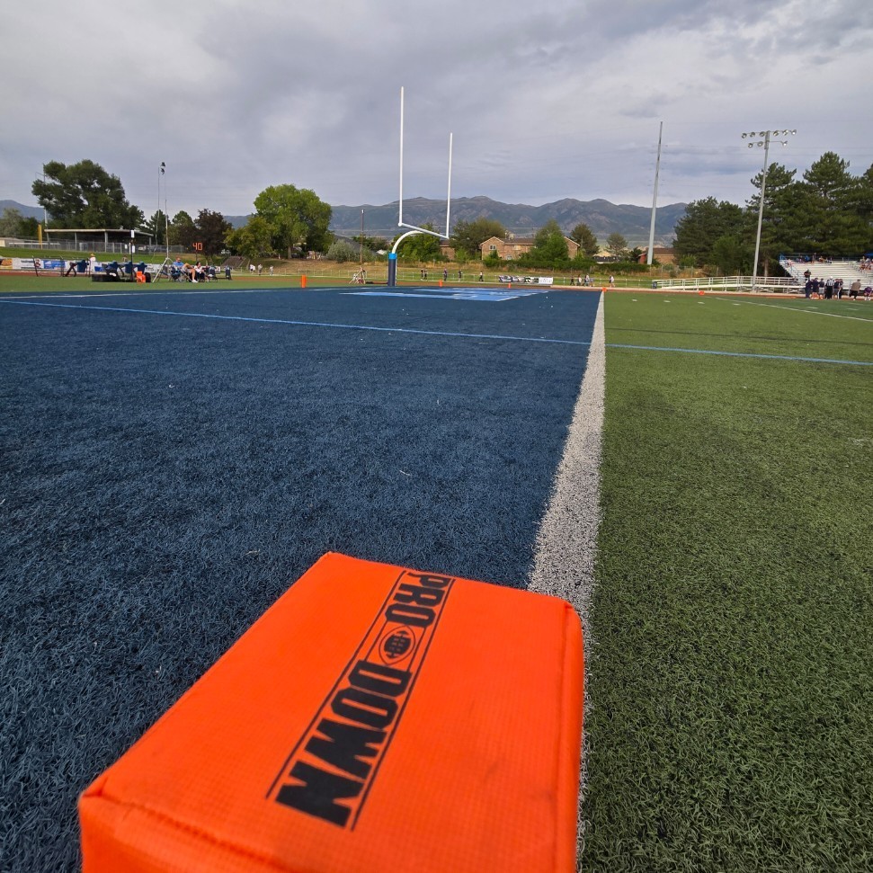 The end zone... gonna spend lots of time there tonight!