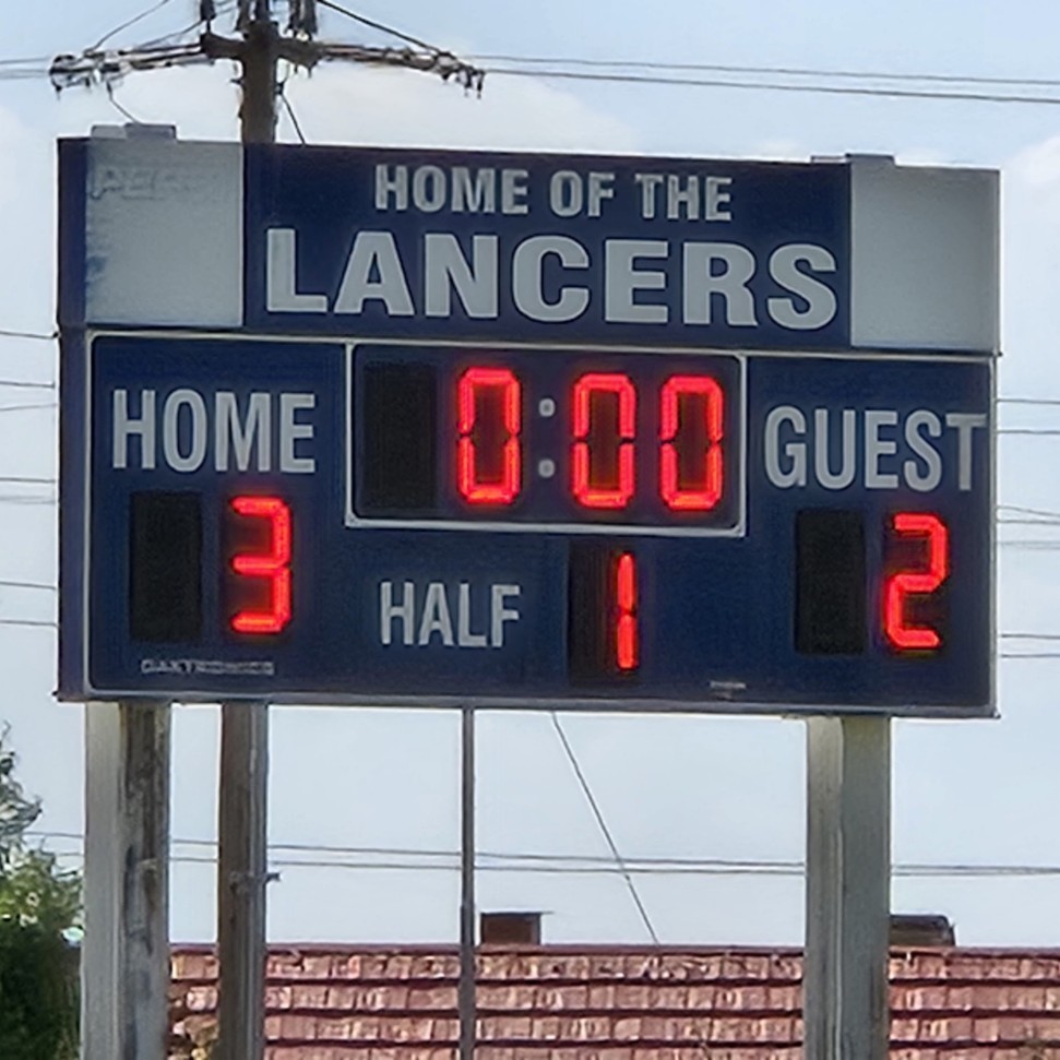 final score 3 to 2, Lancers win!