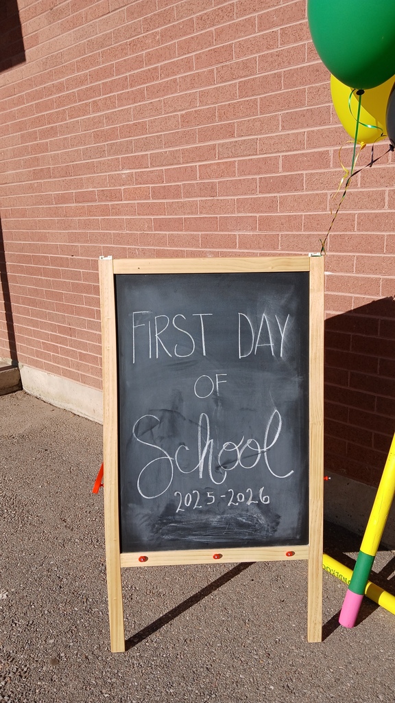 1st day of school sign for students and parents to pose with