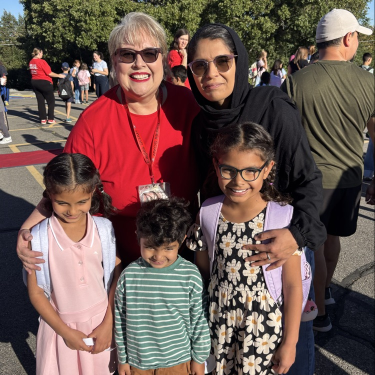 Red Carpet Welcome! 1st day of school