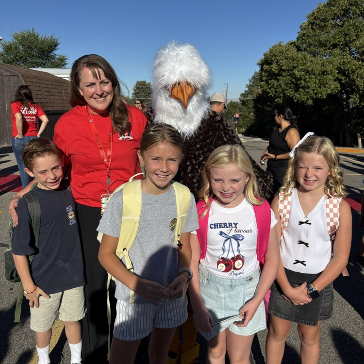 Red Carpet Welcome! 1st day of school