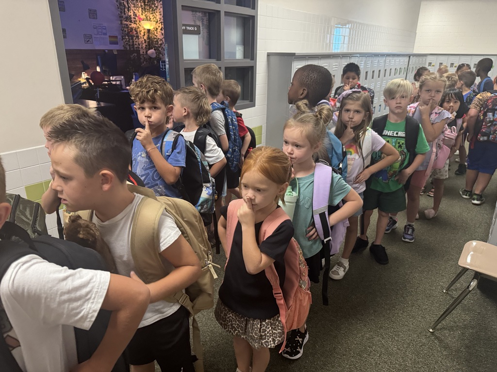 kids in line with hands on hips