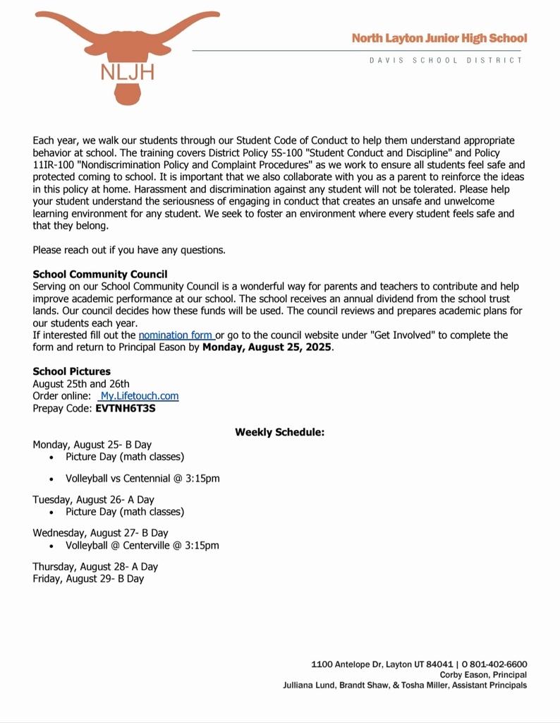Weekly Newsletter 1