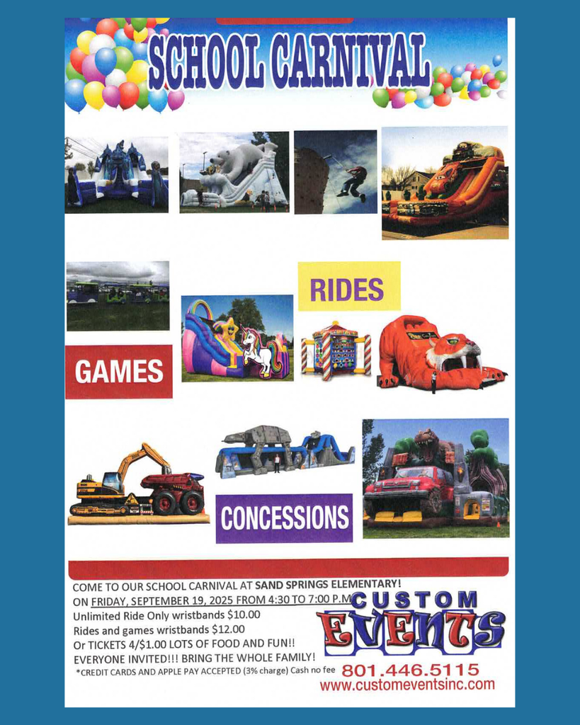 School Carnival Flyer