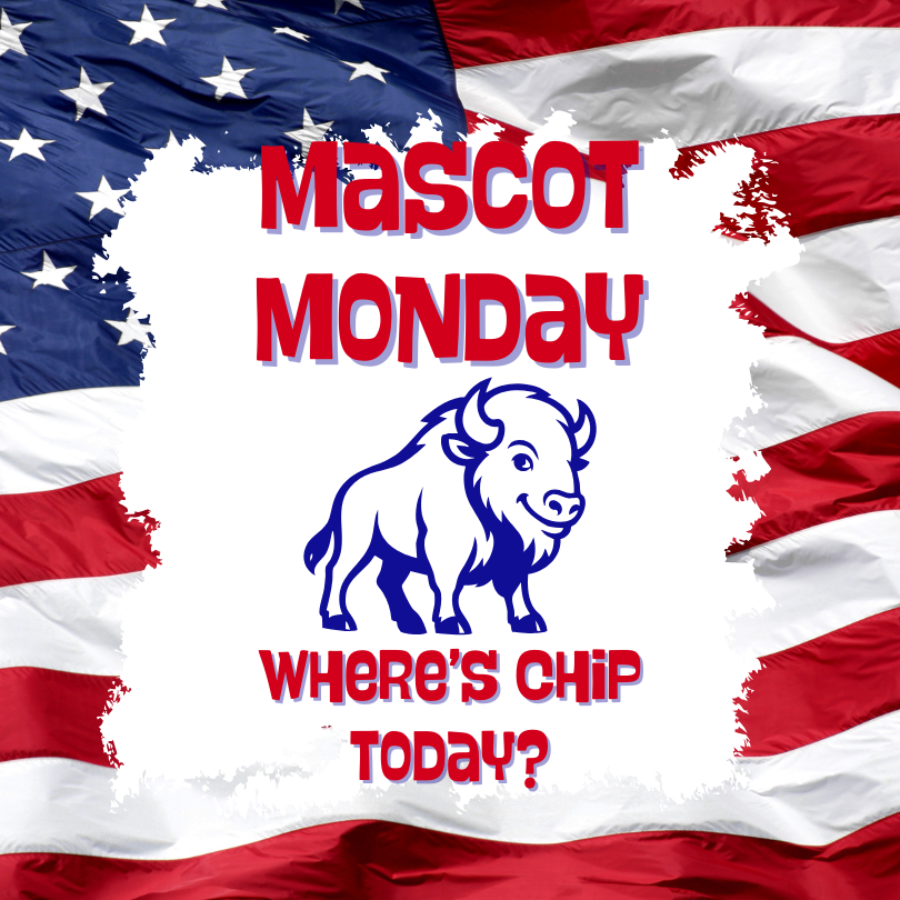 Mascot Monday Where's Chip today?