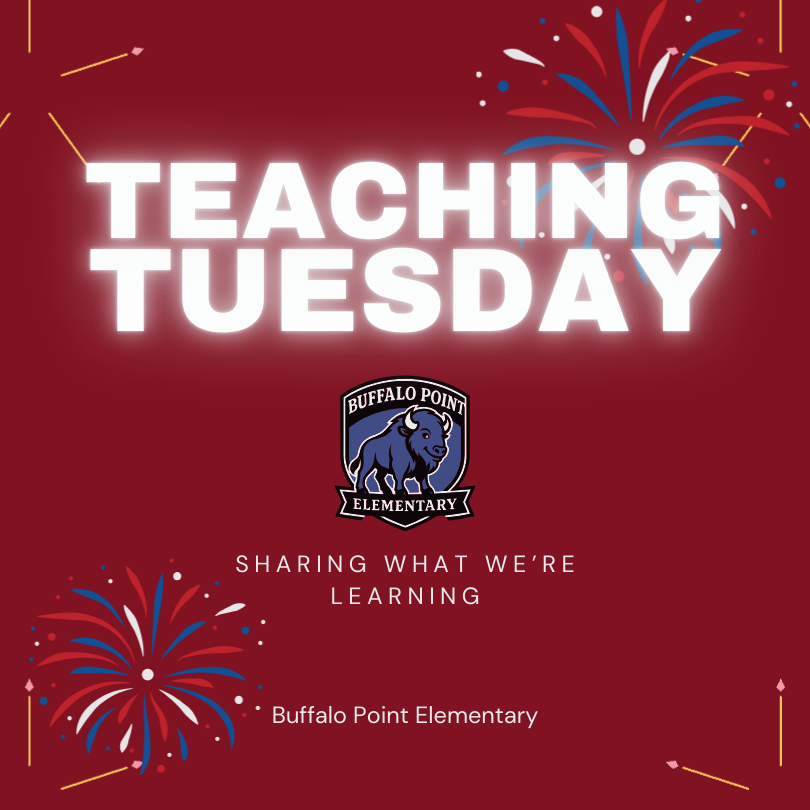 teaching tuesday, sharing what we're learning