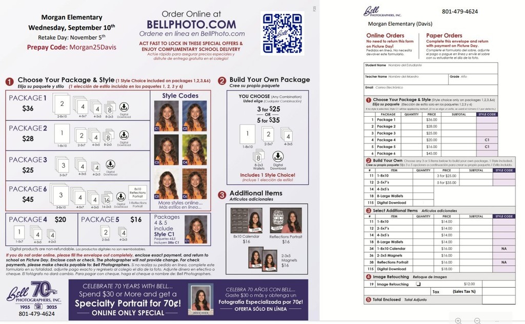 Bell Photography Wednesday September 10th