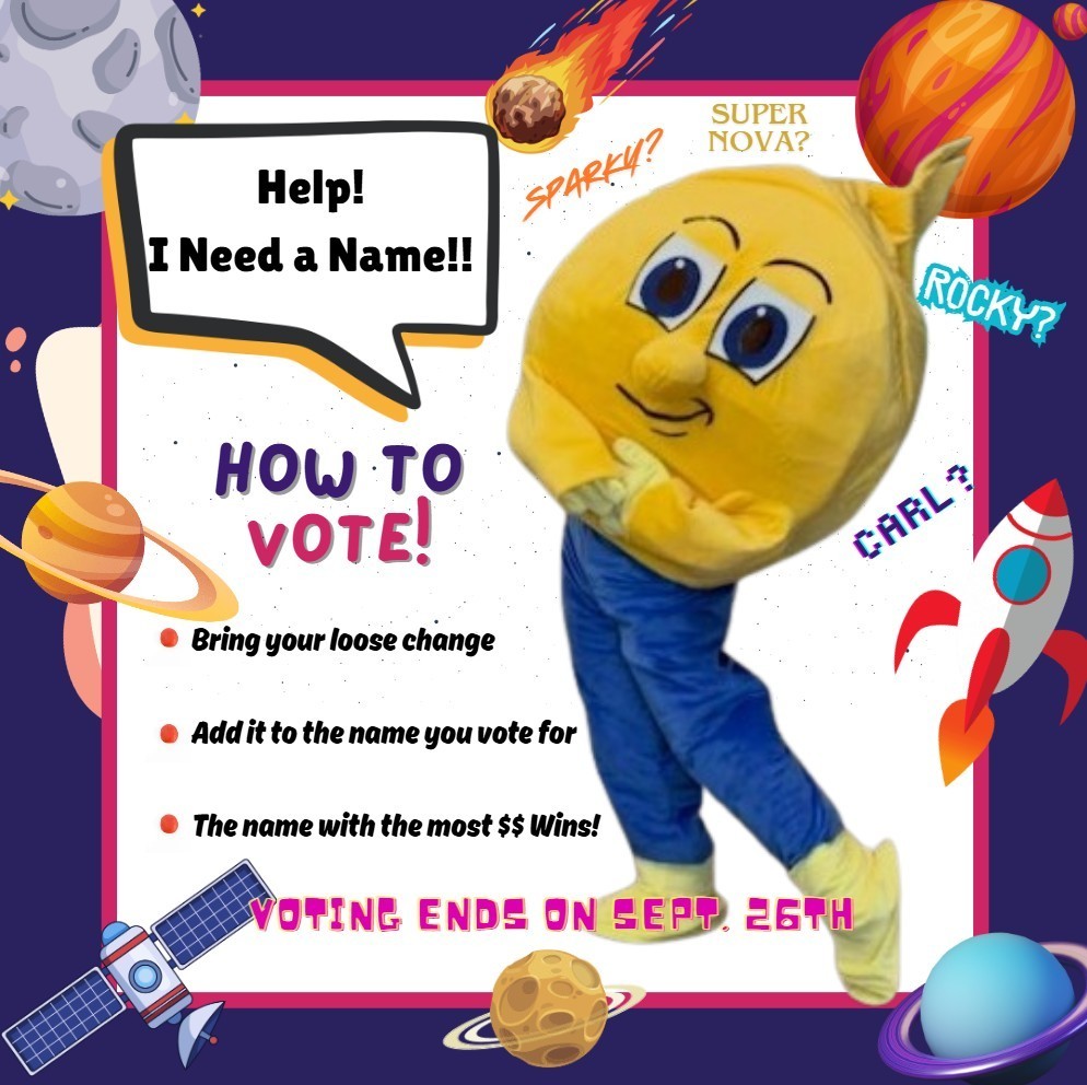 Help I need a name vote for your favorite mascot name