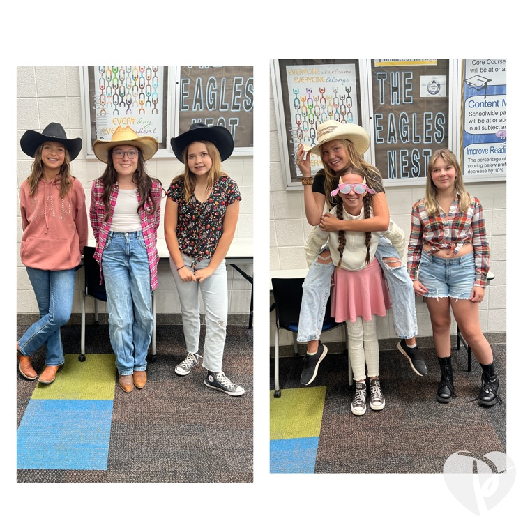 people dressed as cowboys 