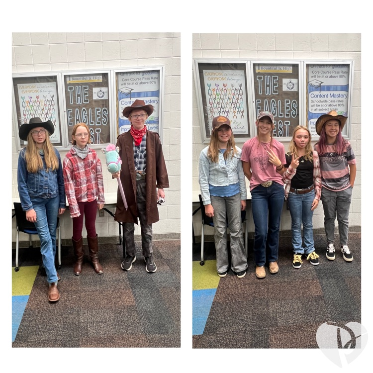 people dressed as cowboys 