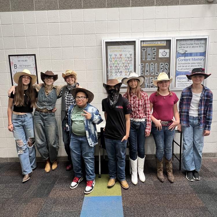 people dressed as cowboys 
