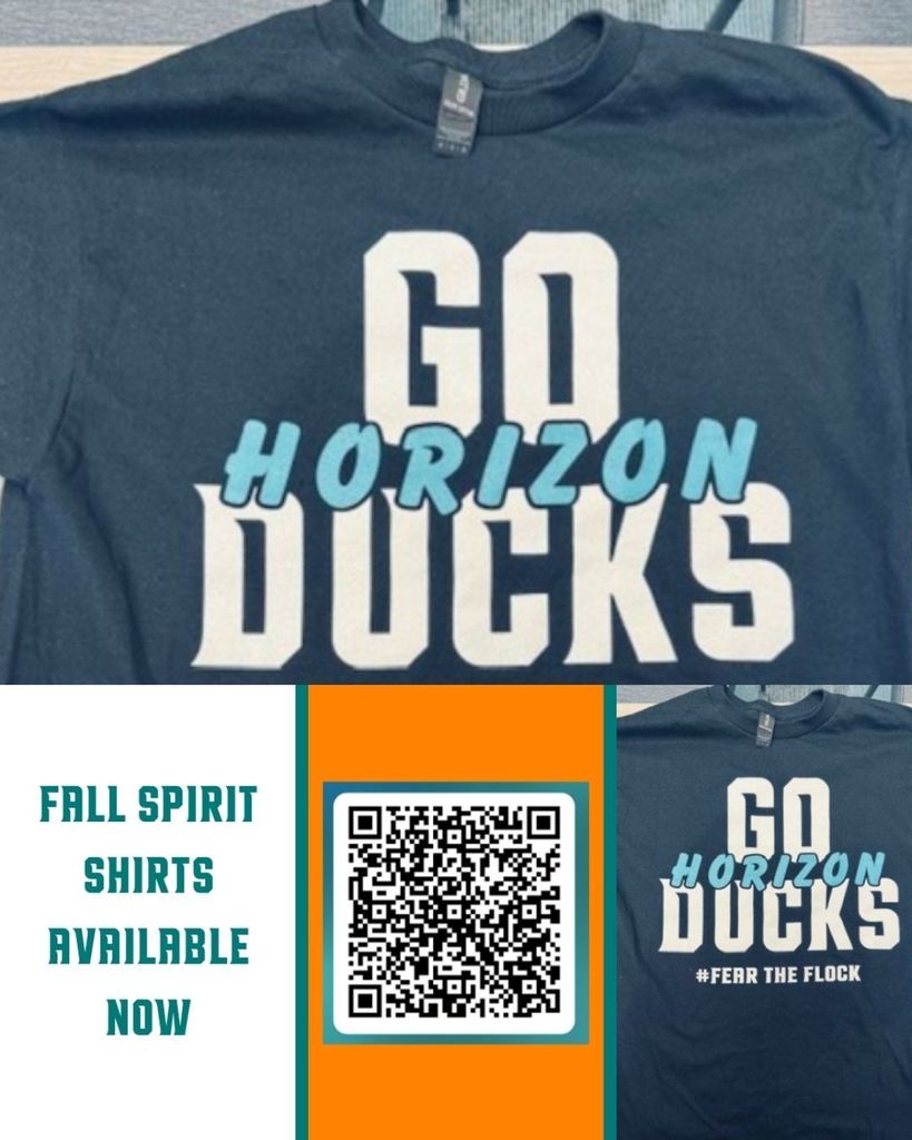 Fall Spirit shirts available now