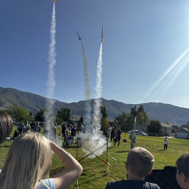 rockets being launched