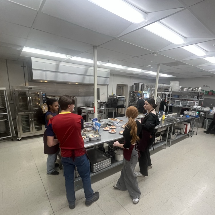 students cooking