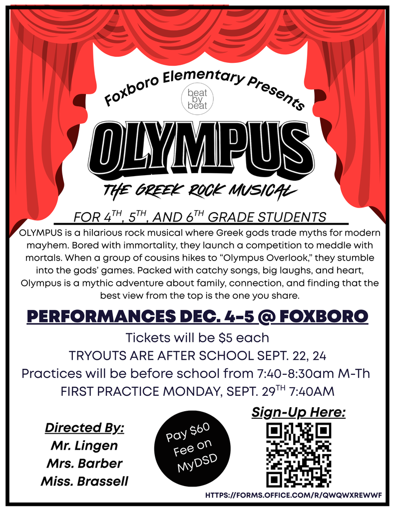 Foxboro Elementary Presents: Olympus: The Greek Rock Musical