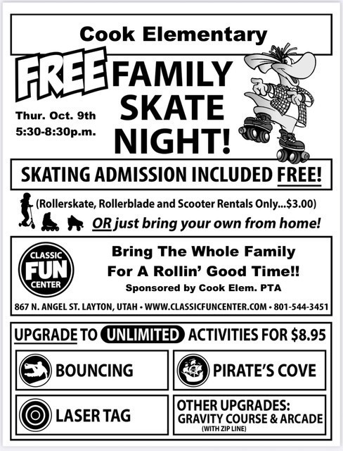 Free Family Skate Night