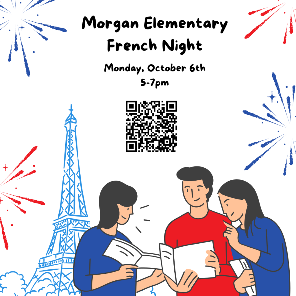 Morgan Elementary French Night Volunteer QR Code
