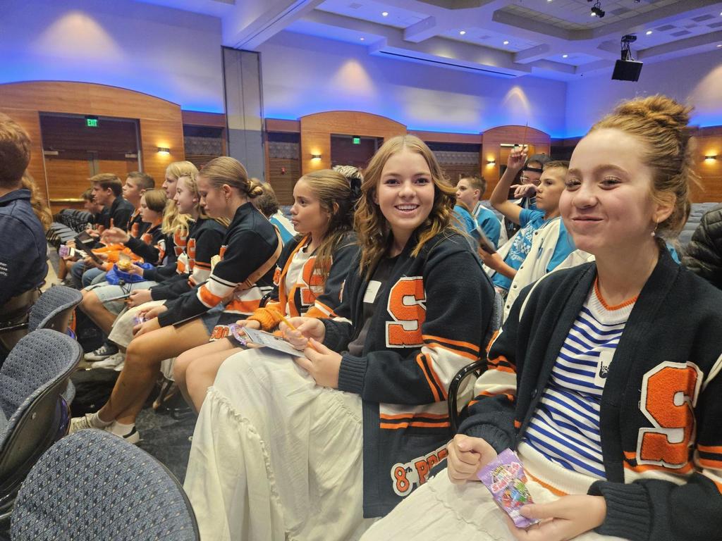 Student Officers at the Leadership Conference this summer.