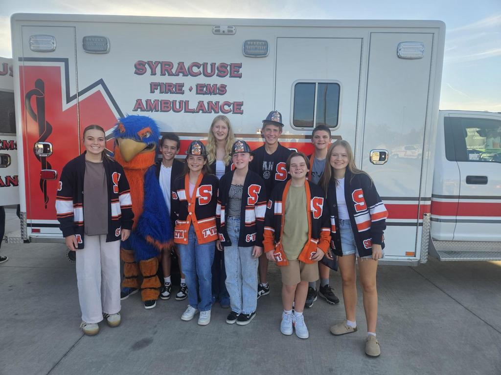 Student Government at Syracuse City's Safety Jamboree