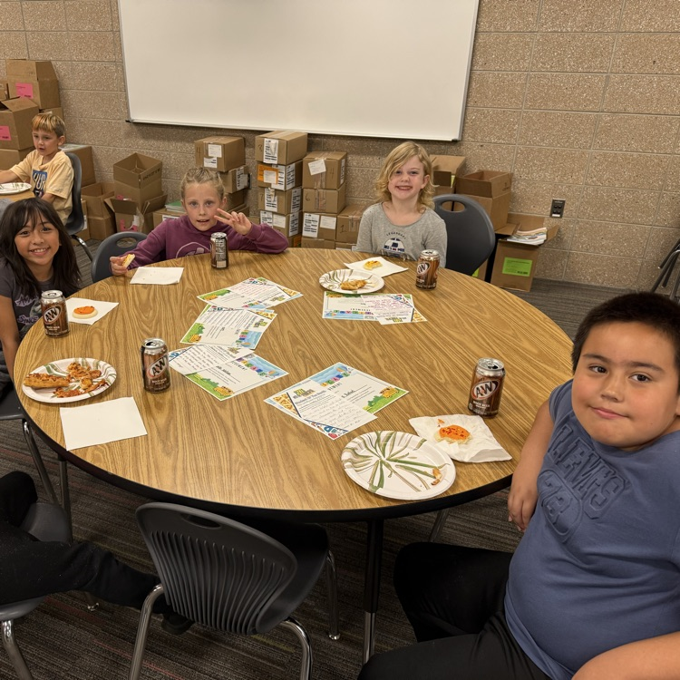 pizza with the principals 