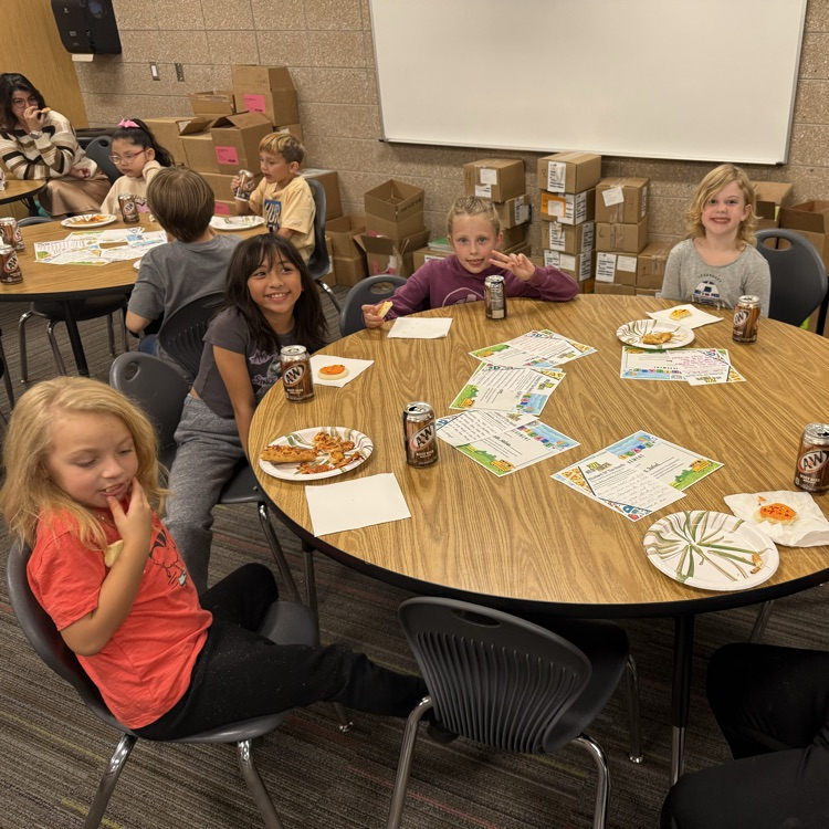pizza with the principals 