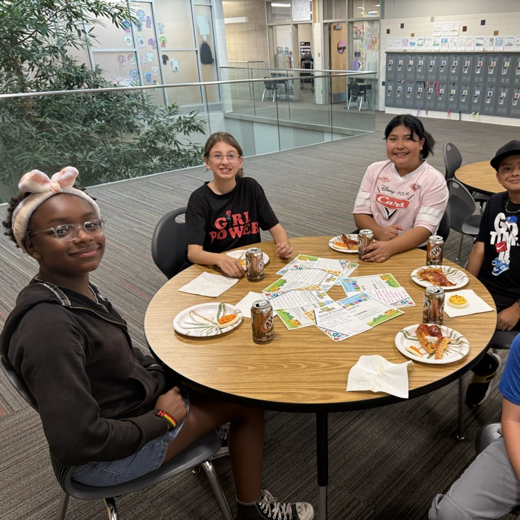 pizza with the principals 