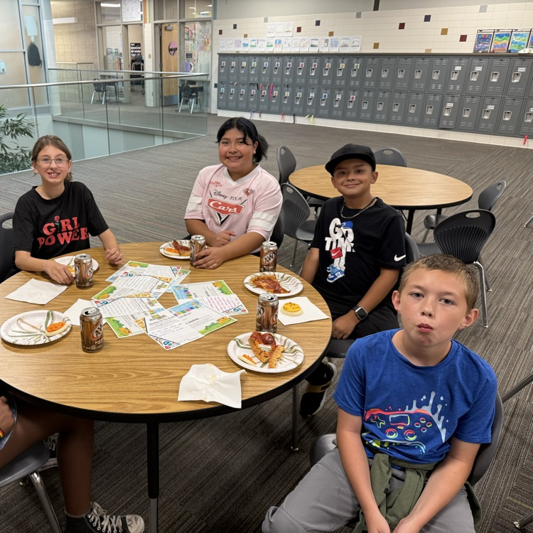 pizza with the principals 