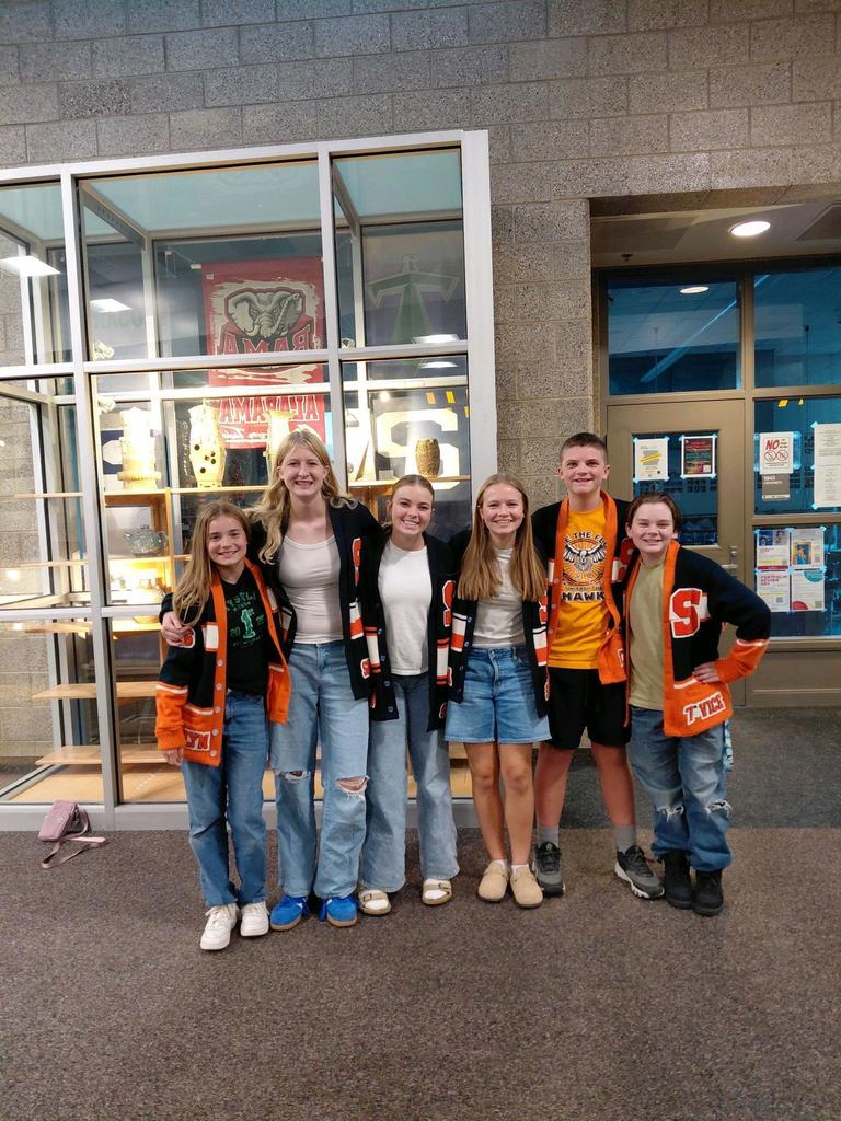 Officers at Orchestra Fall concert